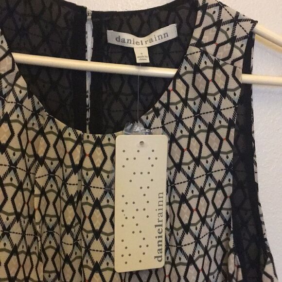 Daniel Rainn Sleeveless 100% Polyester Blouse S - Picture 3 of 8